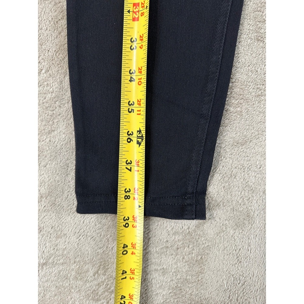 Halara Flex Denim Leggings Womens M Black High Waisted 7/8 Skinny Jeggings NEW - Picture 11 of 13